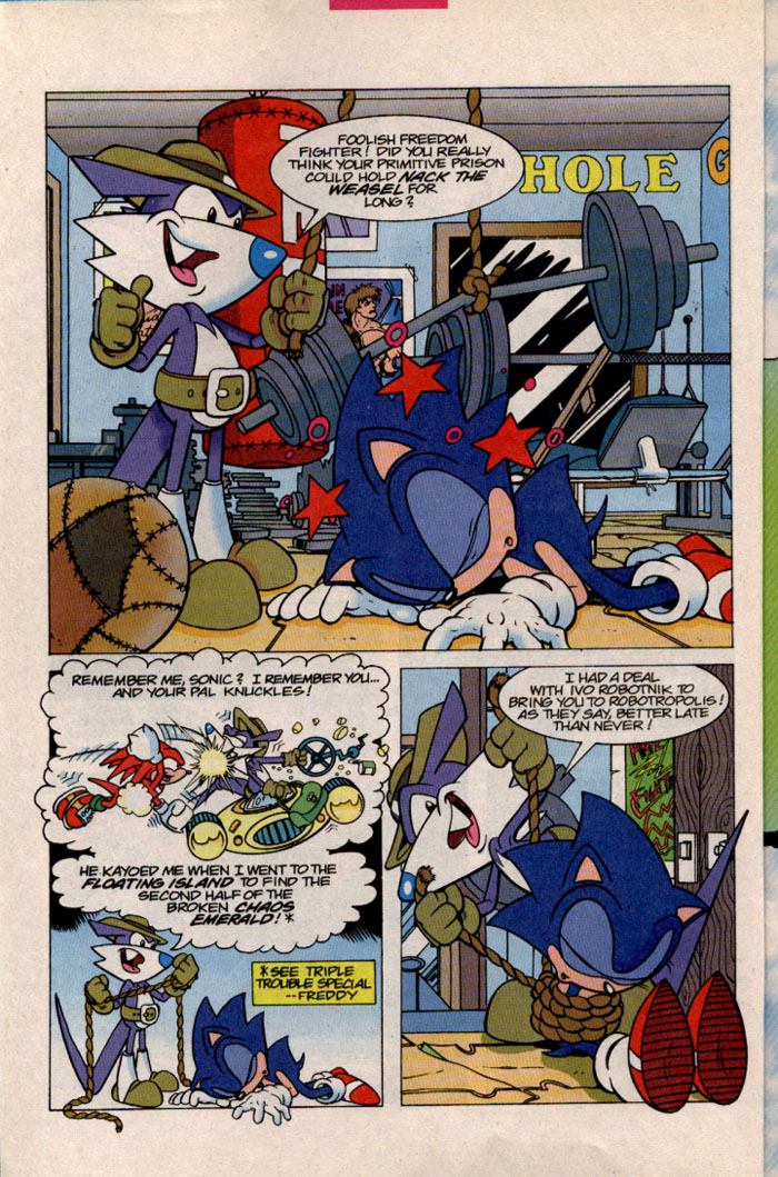 Sonic - Archie Adventure Series October 1996 Page 4